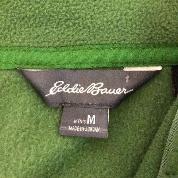 Eddie Bauer 1/3 zip up medium men’s sweater. - Picture 5 of 6